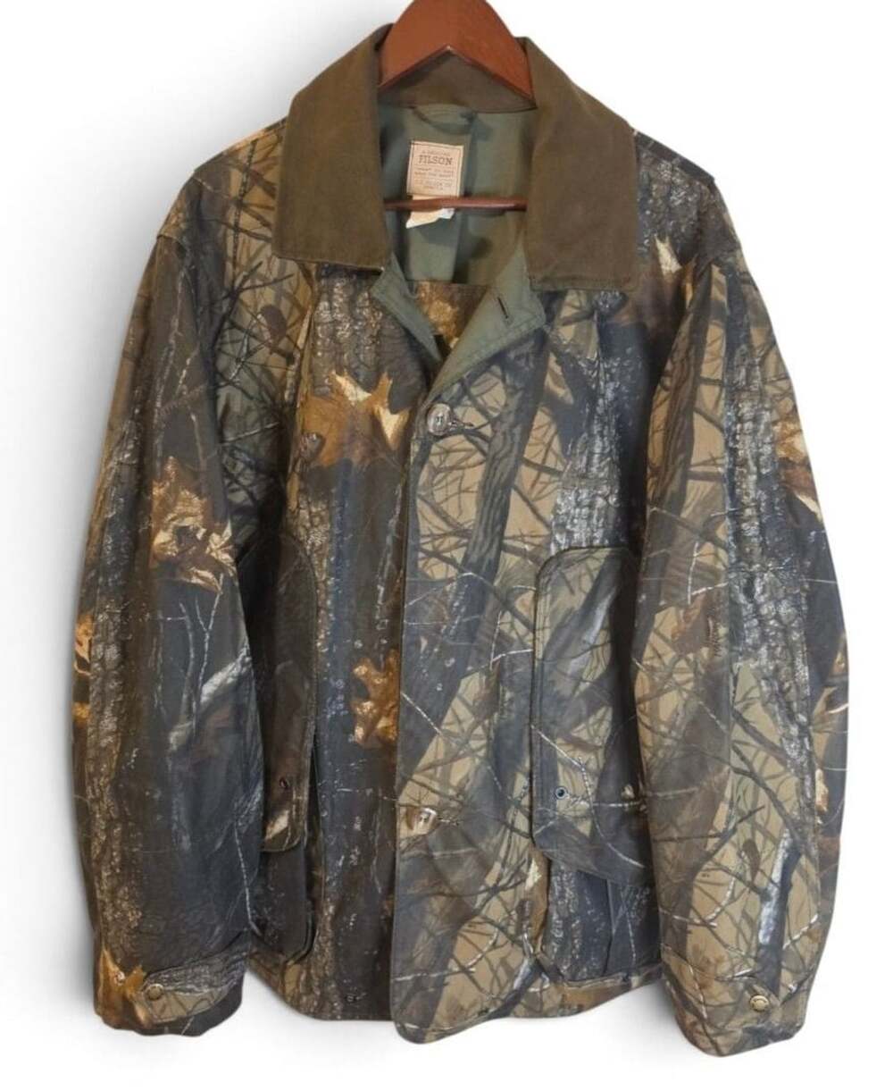 Vintage Filson Model 435HW Shelter Cloth Realtree Hardwoods Hunting Jacket XL